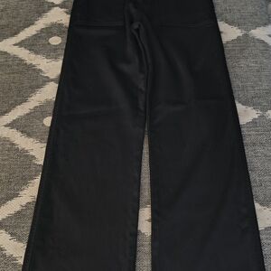 BAMBOO Black Wide Leg Pants